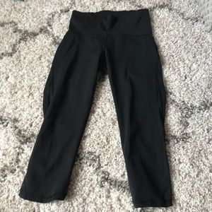 lululemon athletica Pants - lululemon// black high waisted crop pants lululemon athletica Pants - lululemon// black high waisted crop pants